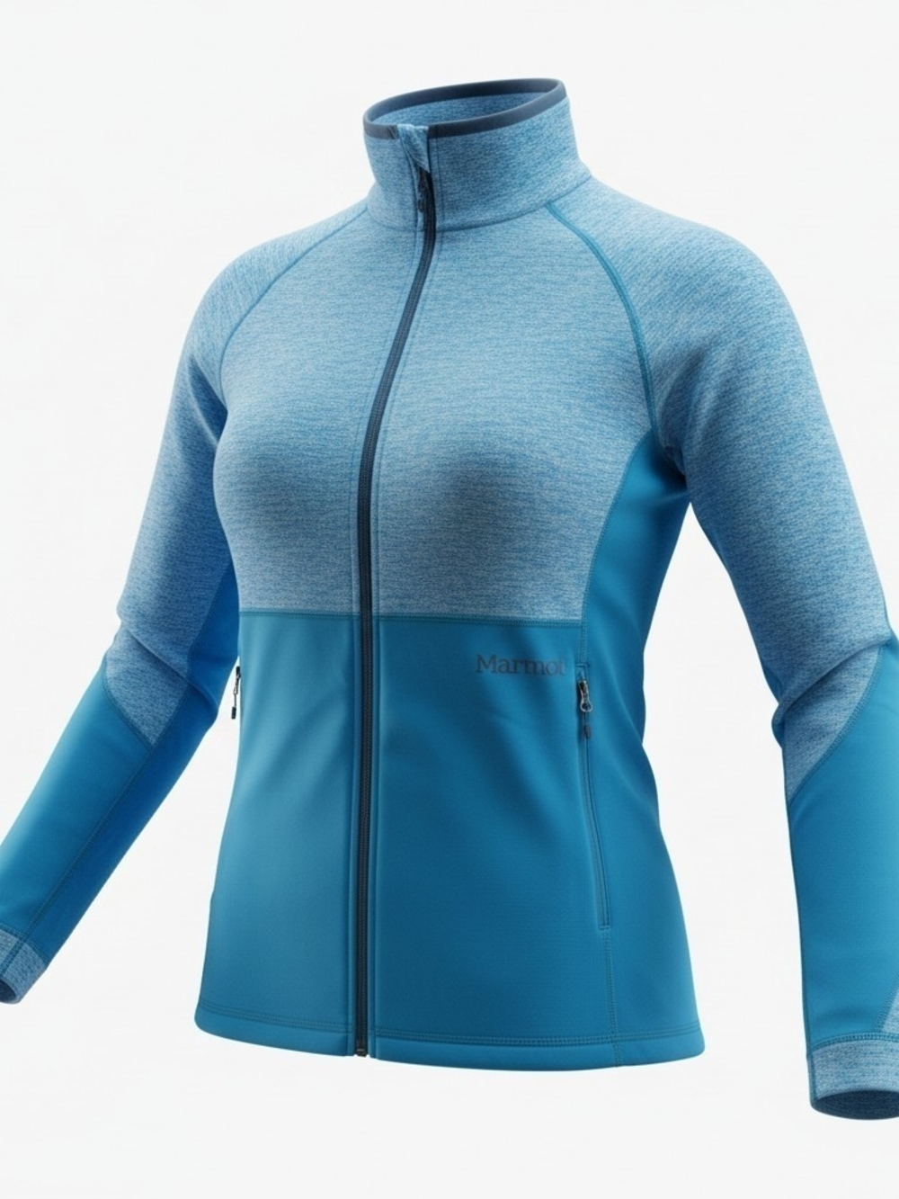 MARMOT | NWT Mescalito Fleece Performance Teal Blue Hiking Athleisure Jacket | S